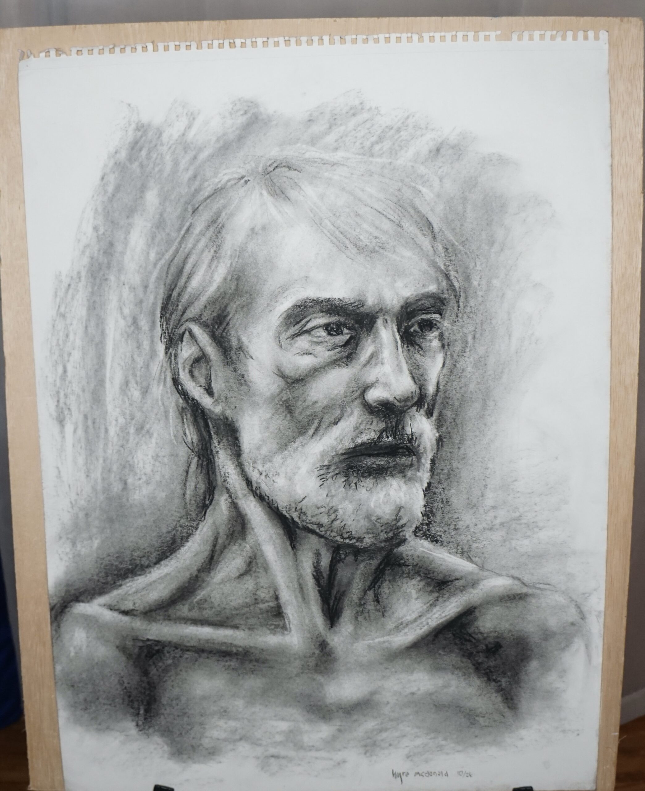 Charcoal Portrait Mike