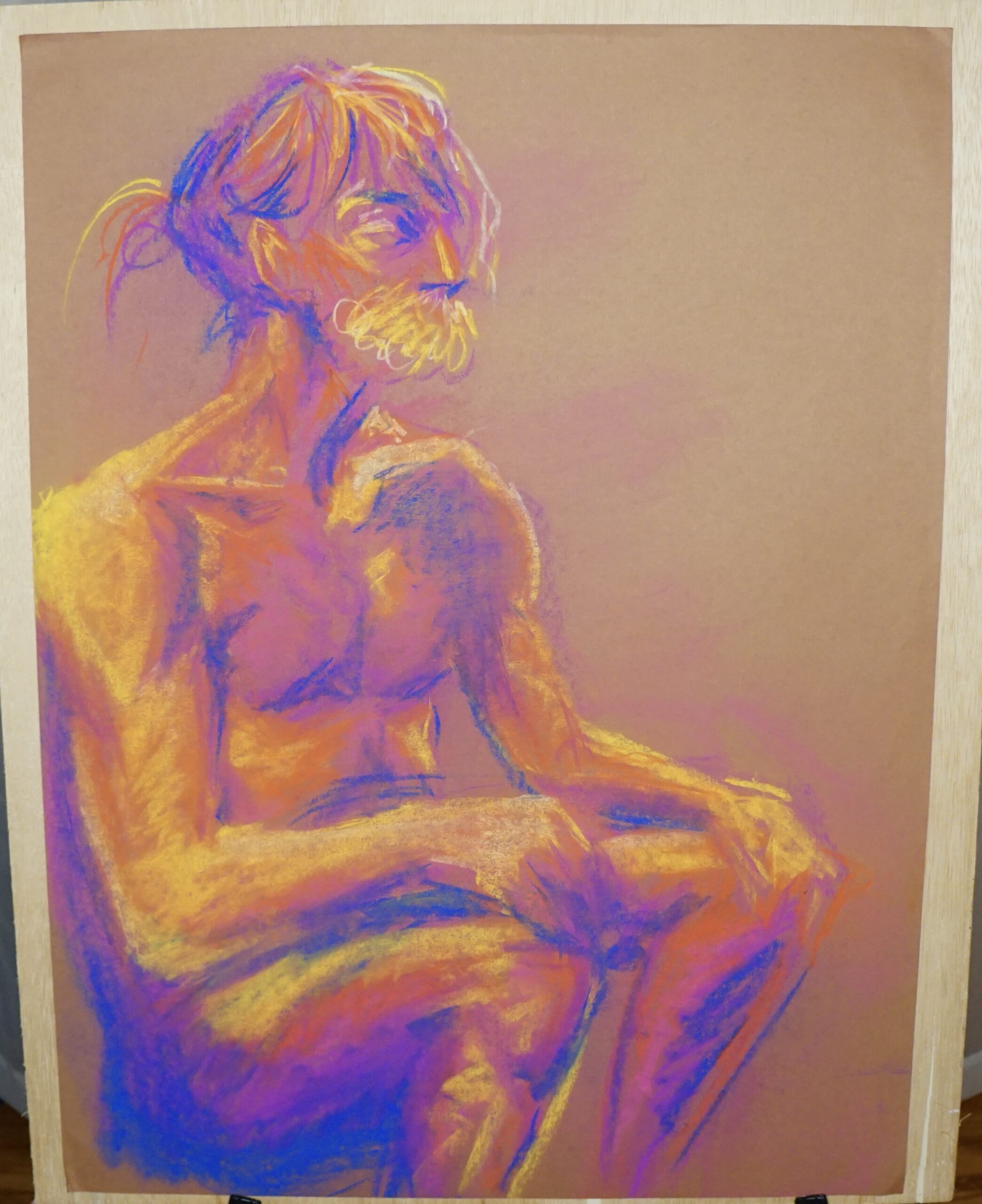 Pastel Mike Sit rainbow